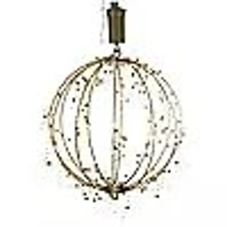 SARA BY SARA DAVIES 30CM PRE LIT BEADED SPHERE