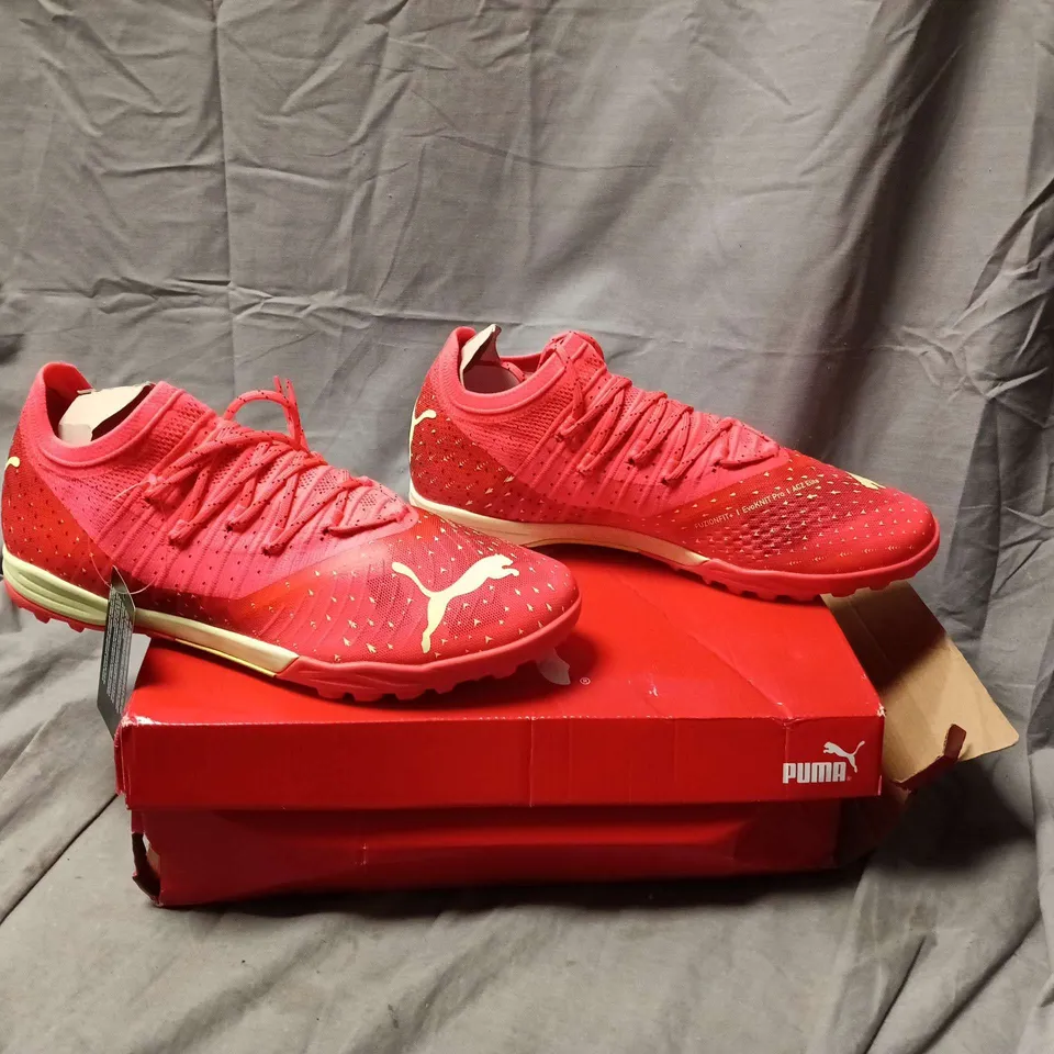 PUMA FOOTBALL  FUZIONFIT+ TRAINERS RED - MEN'S UK 9.5 SIZE