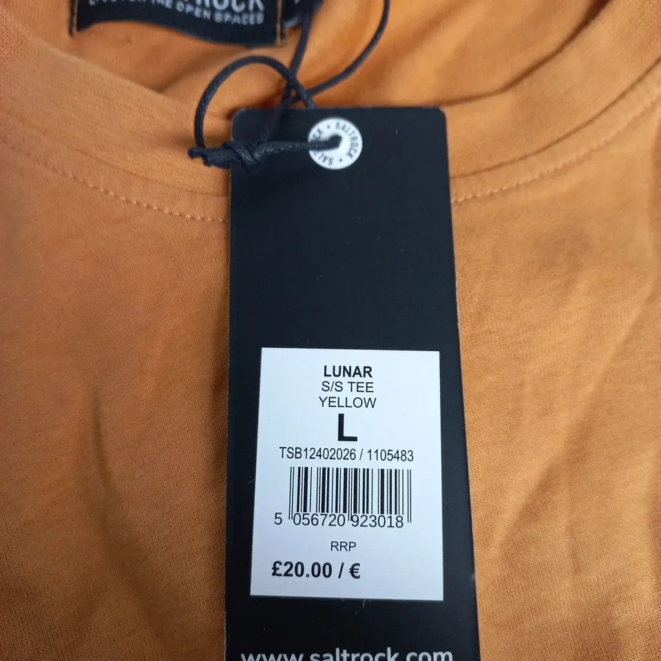 SALTROCK LUNAR S/S TEE – ORANGE, SIZE L