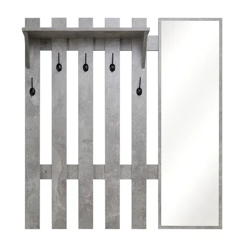 VALLIERE 5 HOOK WALL MOUNTED COAT 