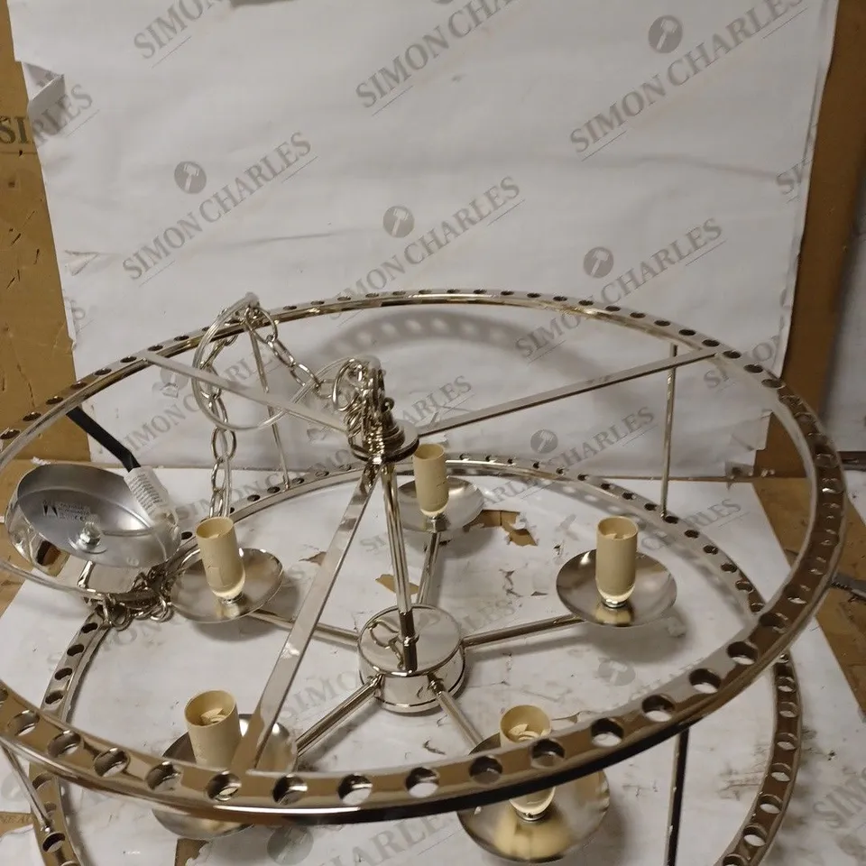 GLASS ROD PENDANT FITTING