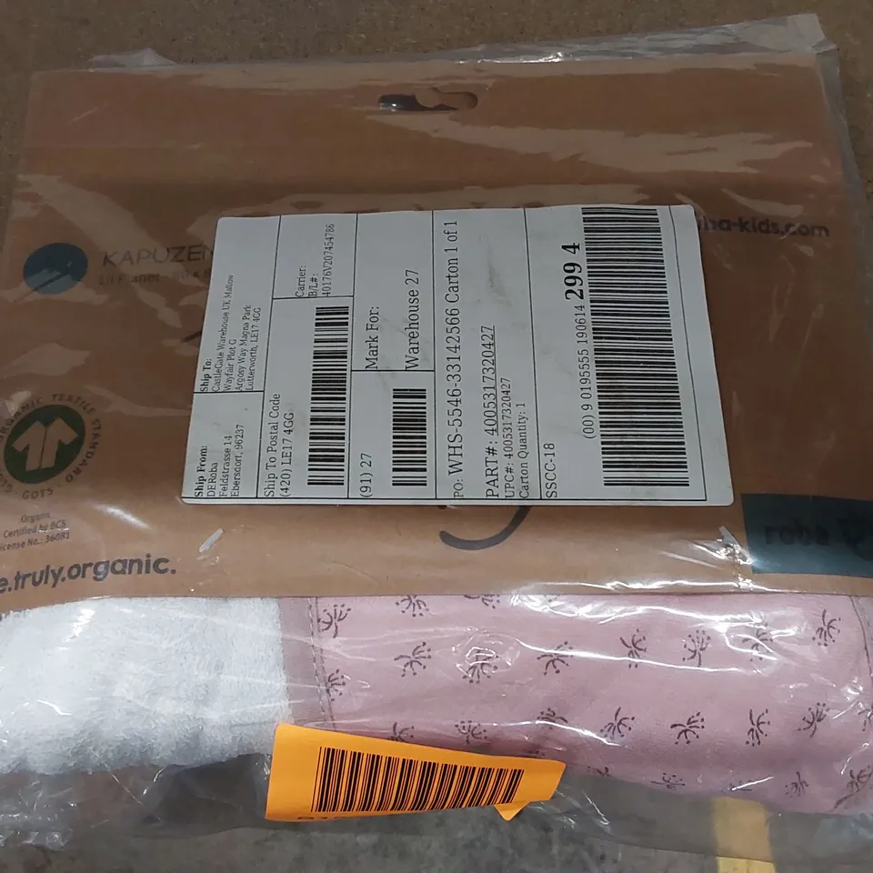BAGGED LIL PLANET ROSA HAND TOWEL IN OLD PINK (1 ITEM)