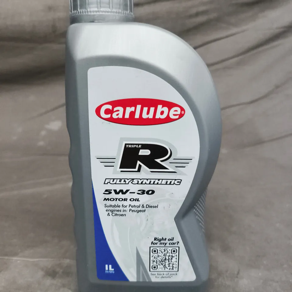CARLUBE FULLY SYNTHETIC 5W-30 MOTOR OIL – 1L