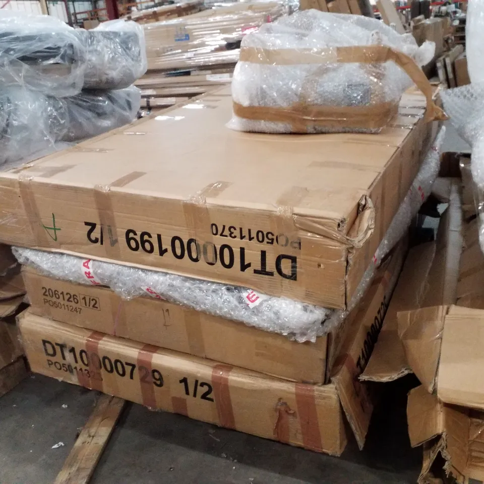 PALLET CONTAINING ASSORTED FURNITURE PARTS