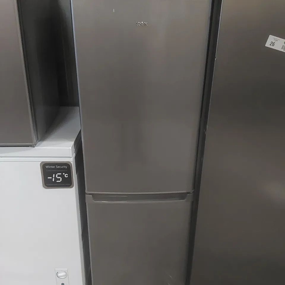 LOGIK L50BS23 60/40 FRIDGE FREEZER - SILVER