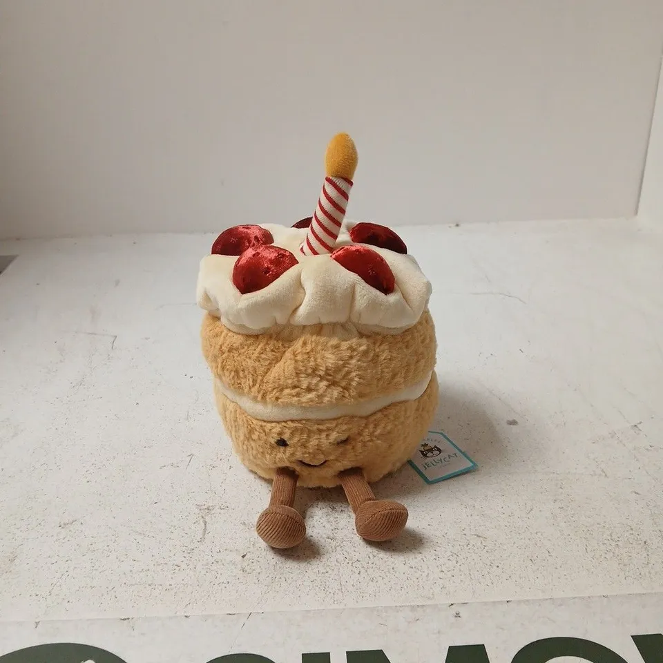 JELLY CAT AMUSEABLES BIRTHDAY CAKE SOFT TOY