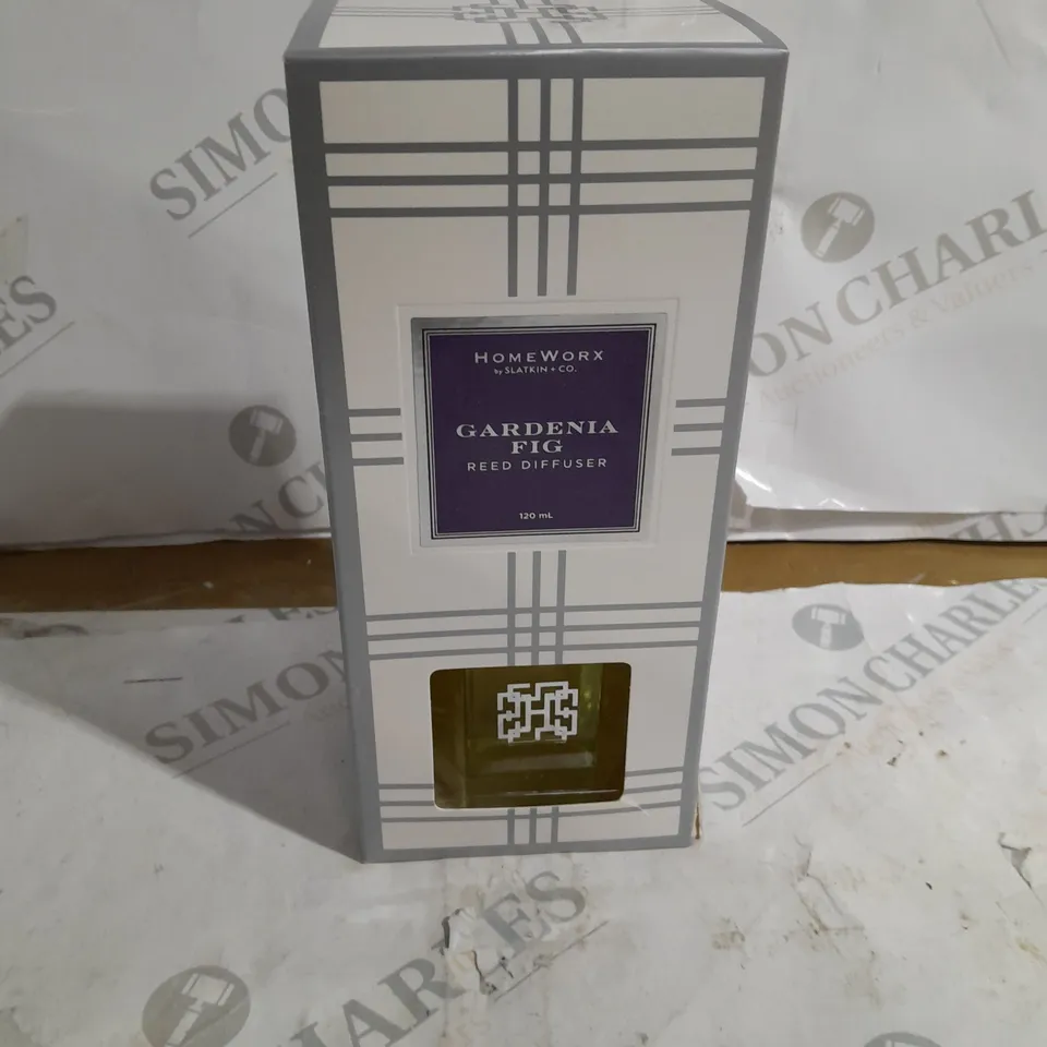 BOXD HOMEWORX GARDENIA FIG REED DIFFUSER 