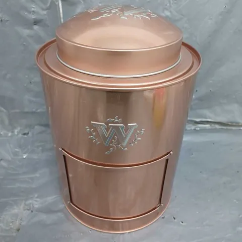 WHITTARD COPPER COFFEE CADDY