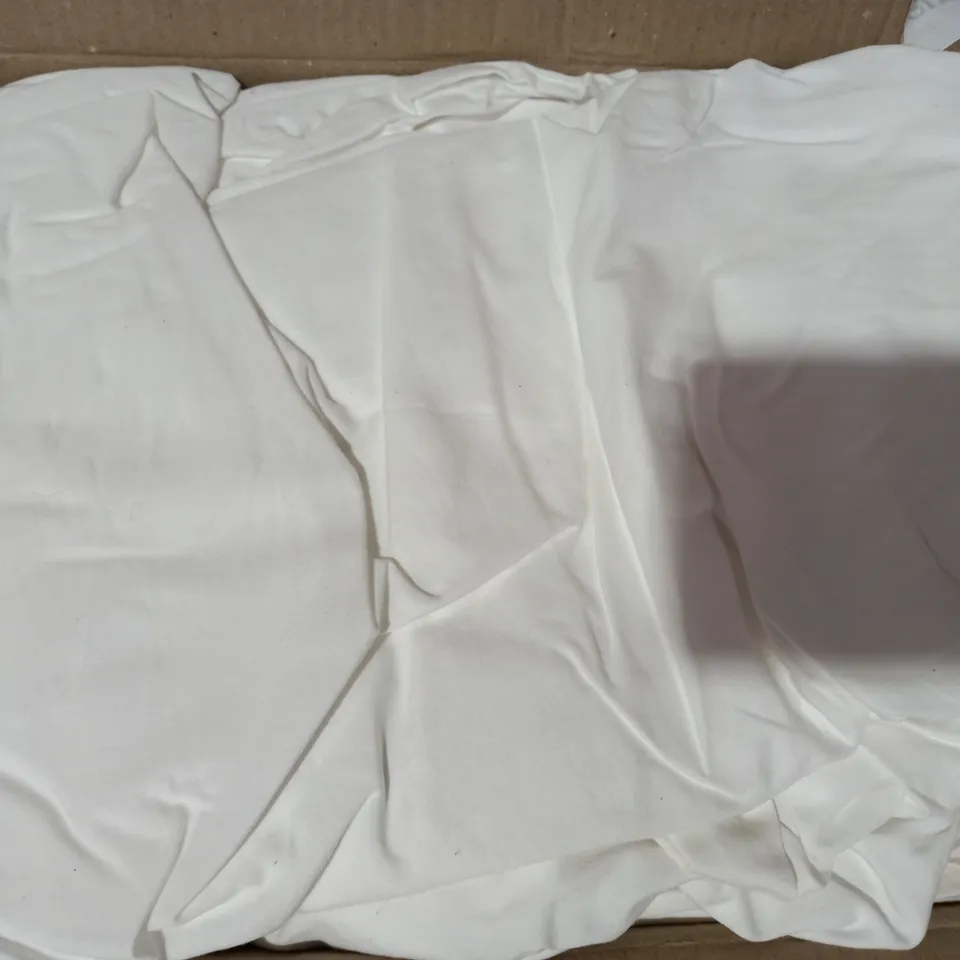 K BY KELLY HOPPEN GATSBY 100% COTTON DUVET SET - WHITE - DOUBLE