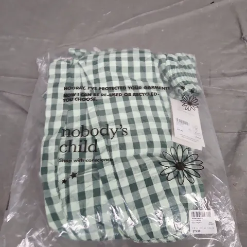 BAGGED NOBODYS CHILD MAYA JUMPSUIT - SIZE 12
