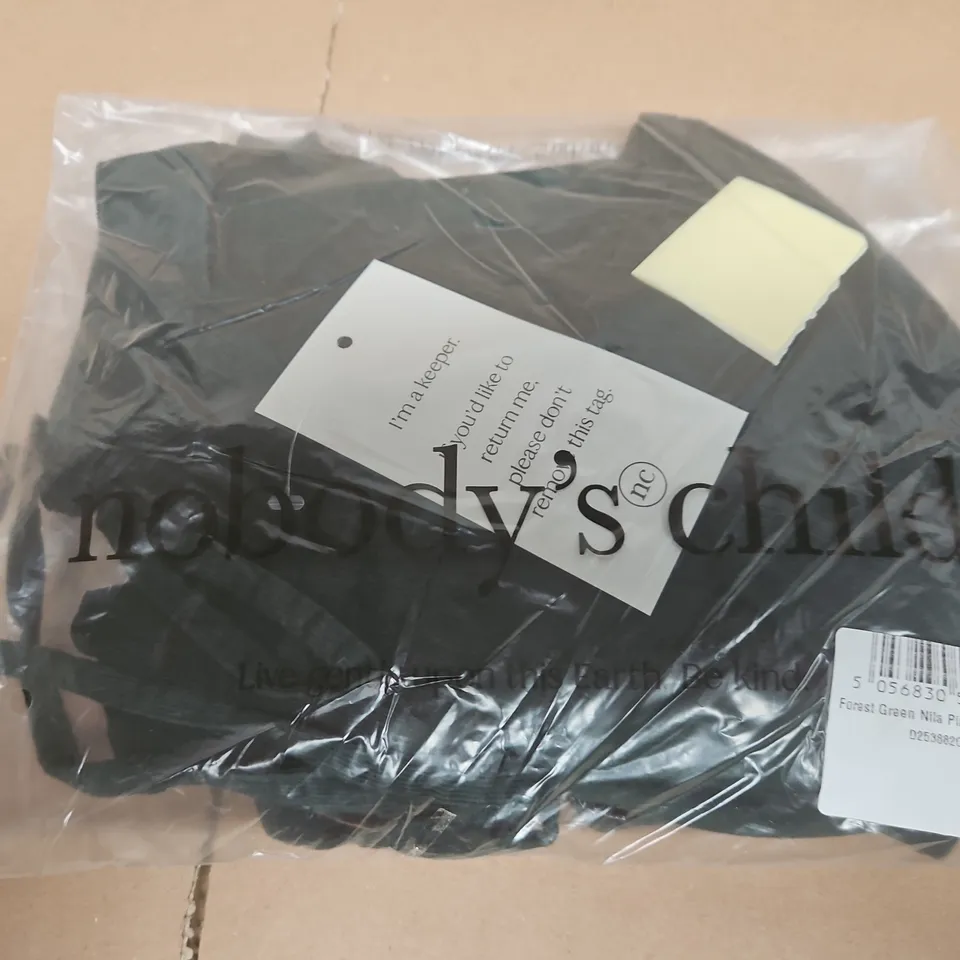 NOBODYS CHILD NILA FOREST GREEN PINAFORE MINI