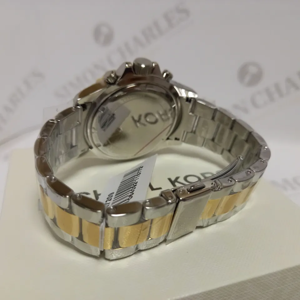 MICHAEL KORS EVEREST TRADITIONAL STAINLESS STEEL WATCH RRP £319