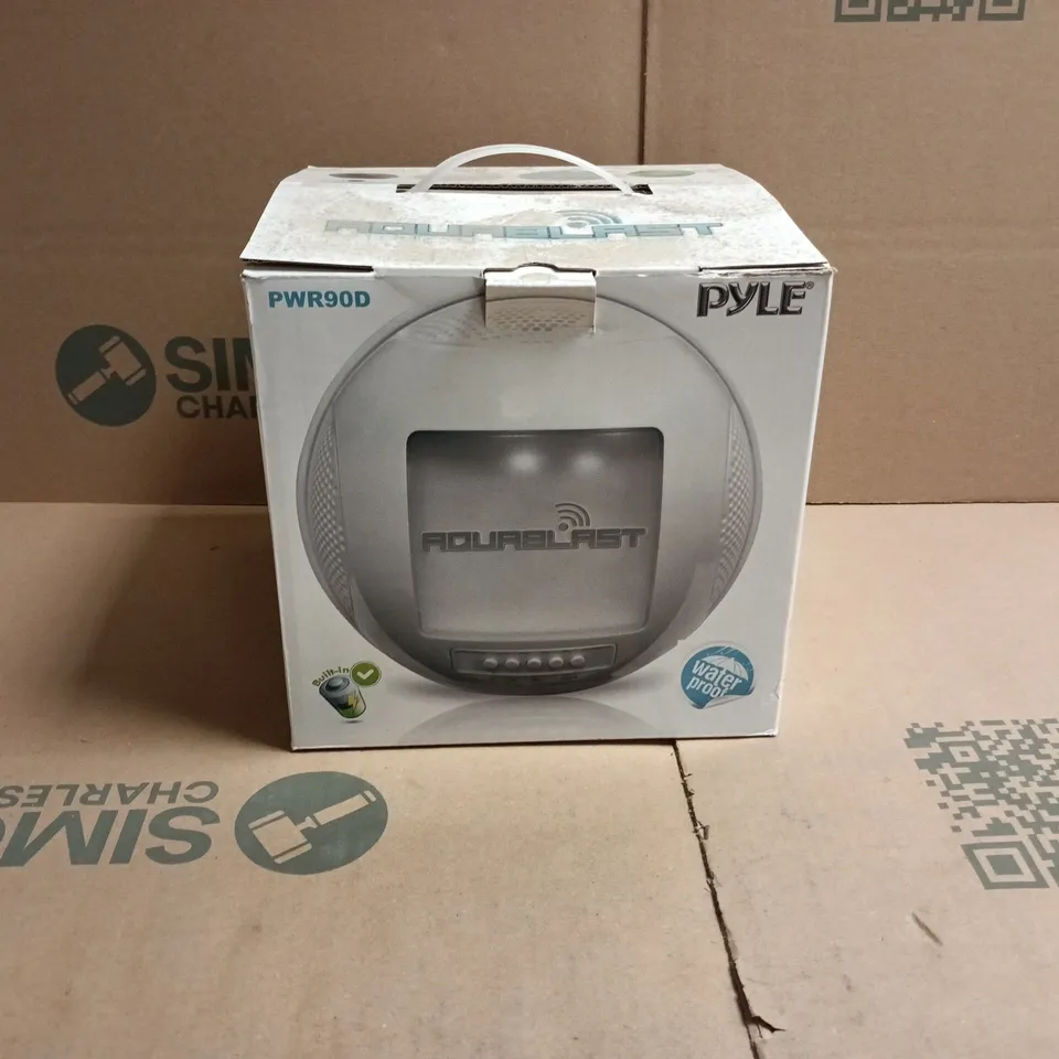 PYLE AQUABLAST PWR90D AQUA SUN BLAST SPEAKER SYSTEM WATERPROOF BOXED
