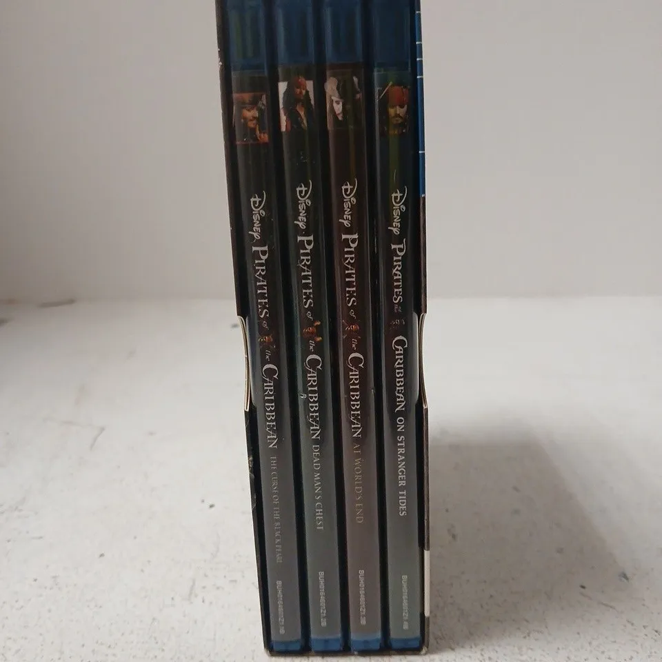 PIRATES OF THE CARIBBEAN: FOUR-MOVIE COLLECTION BLU-RAY BOX SET