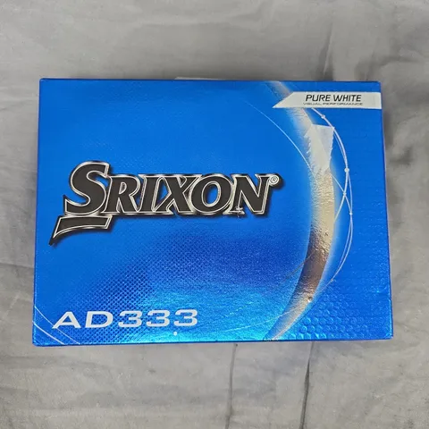 SRIXON AD333 PURE WHITE PACK OF 12 GOLF BALLS