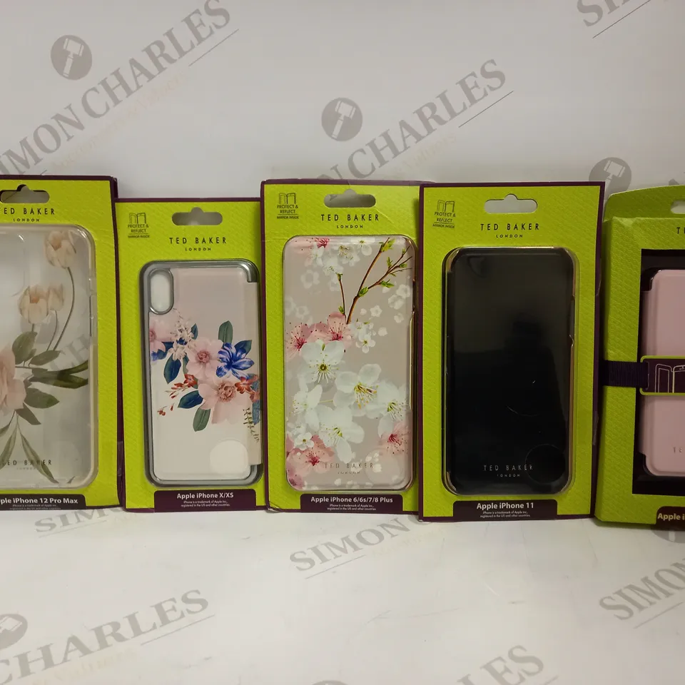 LOT OF 5 TED BAKER APPLE IPHONE CASES RRP £180