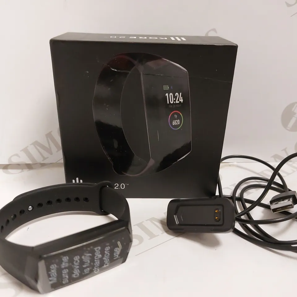 KORE2.0 BLACK SMART FITNESS WATCH