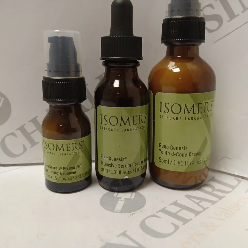 BOXED ISOMERS STEMGENESIS AGE RE-SET 3 PIECE COLLECTION