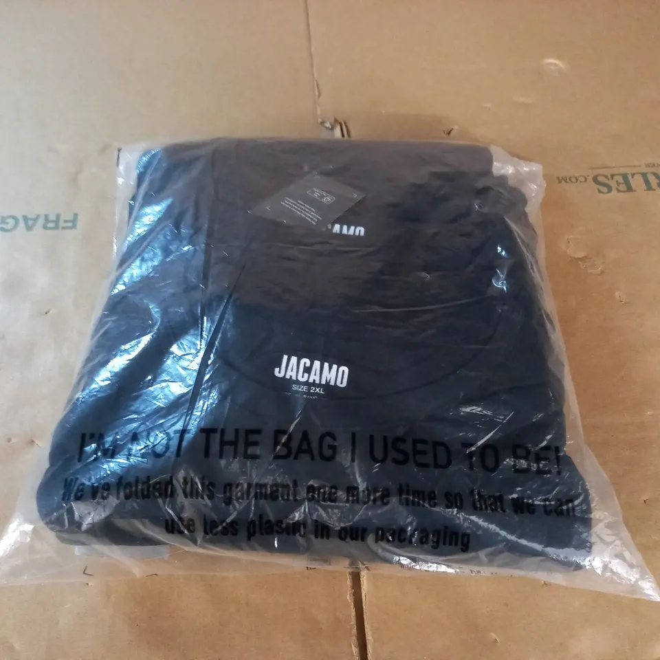 LOT OF 5 JACAMO BLACK T-SHIRTS - 2XL