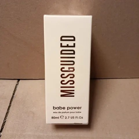 BOXED AND SEALED MISSGUIDED BABE POWER EAU DE PARFUM 80ML