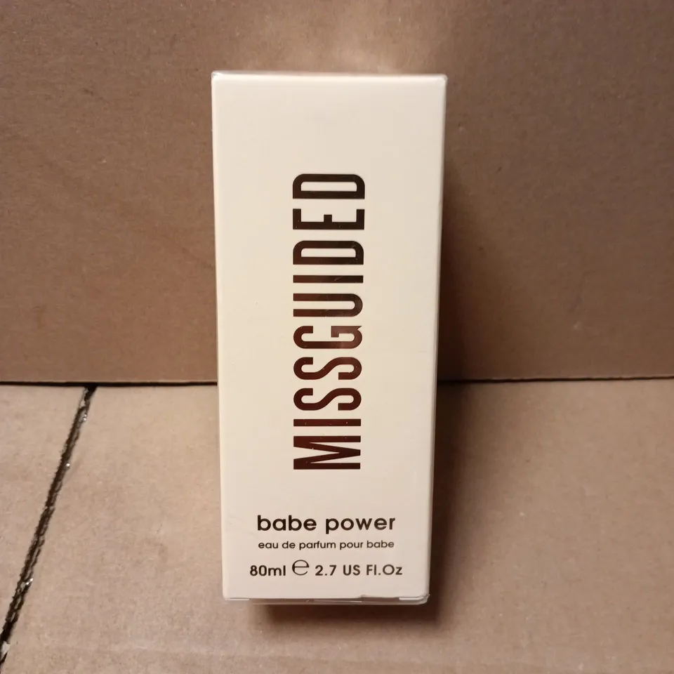BOXED AND SEALED MISSGUIDED BABE POWER EAU DE PARFUM 80ML