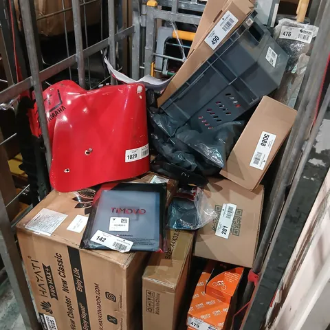 CAGE OF ASSORTED PRODUCTS