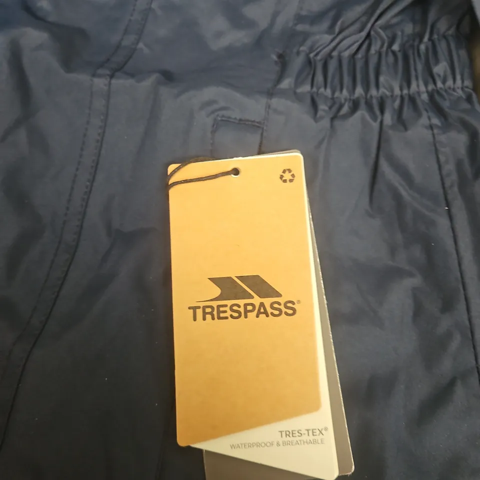 TRESPASS DAYTRIP FEMALE JACKET - NAVY, UK SIZE L