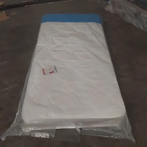 QUALITY BAGGED 3FT SINGLE AIRSPRUNG MEMORY FOAM BUNK MATTRESS