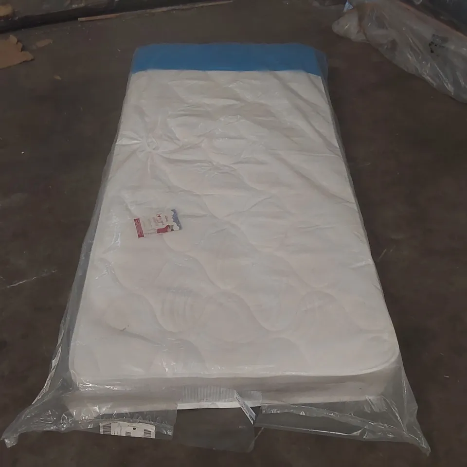 QUALITY BAGGED 3FT SINGLE AIRSPRUNG MEMORY FOAM BUNK MATTRESS RRP £259