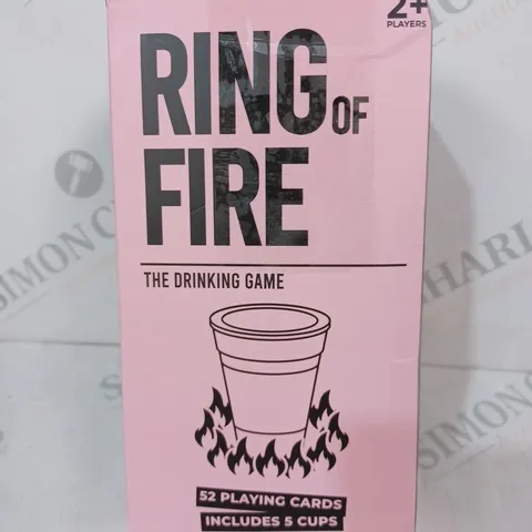 BOXED RING OF FIRE DRINKING GAME