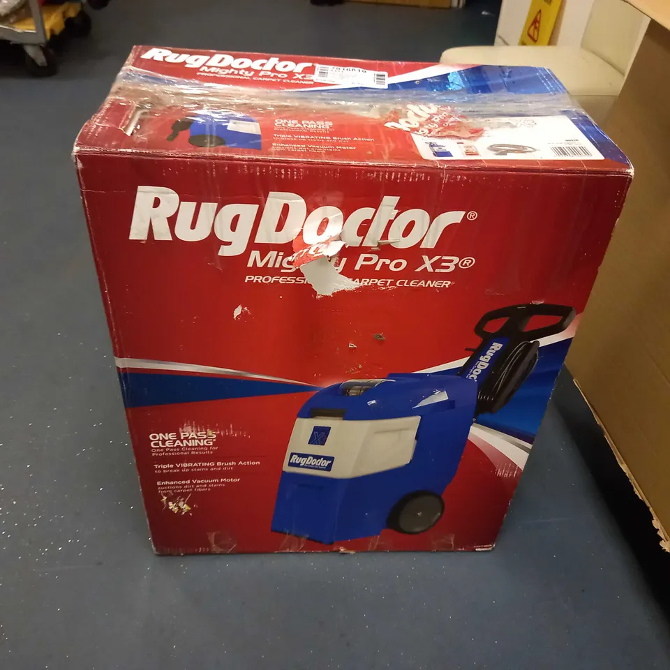 RUG DOCTOR MIGHTY PRO X3 CARPET CLEANER
