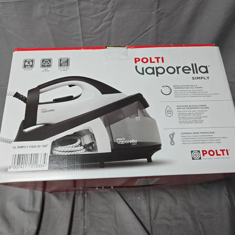 POLTI VAPORELLA STEAM IRON 