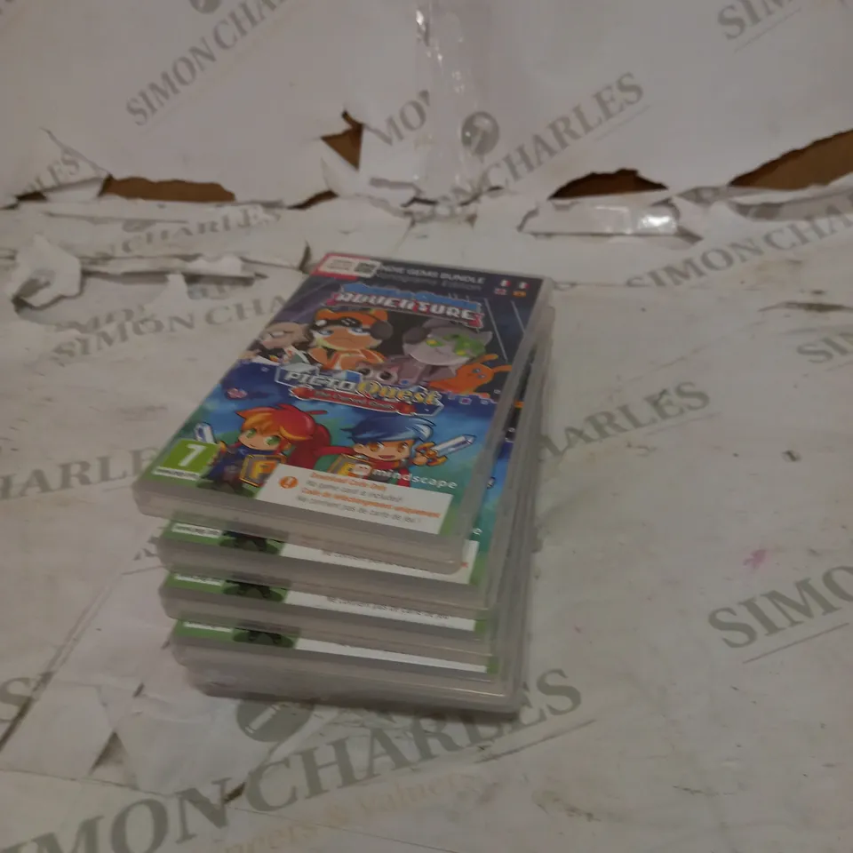 LOT OF ASSORTED JOHN LEWIS LAMPS AND 6 NINTENDO GAMES - COLLECTION ONLY 