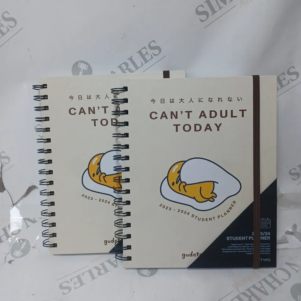 2 X 2023-2024 STUDENT PLANNER BOOKS 