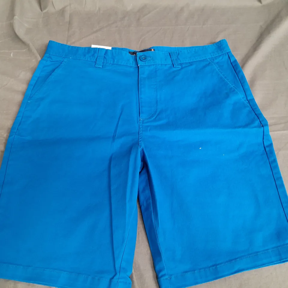RAGING BULL CLASSIC CHINO SHORTS IN COBALT BLUE - 34