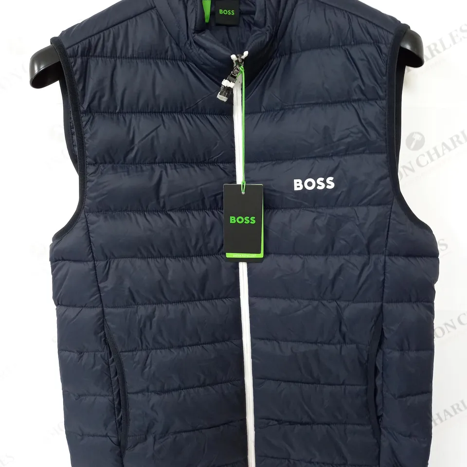 HUGO BOSS DARK NAVY GILET - BR G