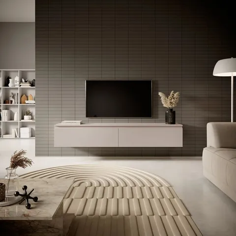 BOXED ASHAUNA TV STAND FOR TVS UP TO 70" (1 BOX)