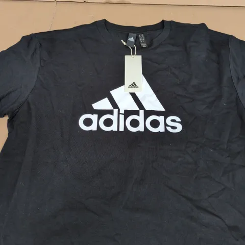 ADIDAS T-SHIRT BLACK SIZE S