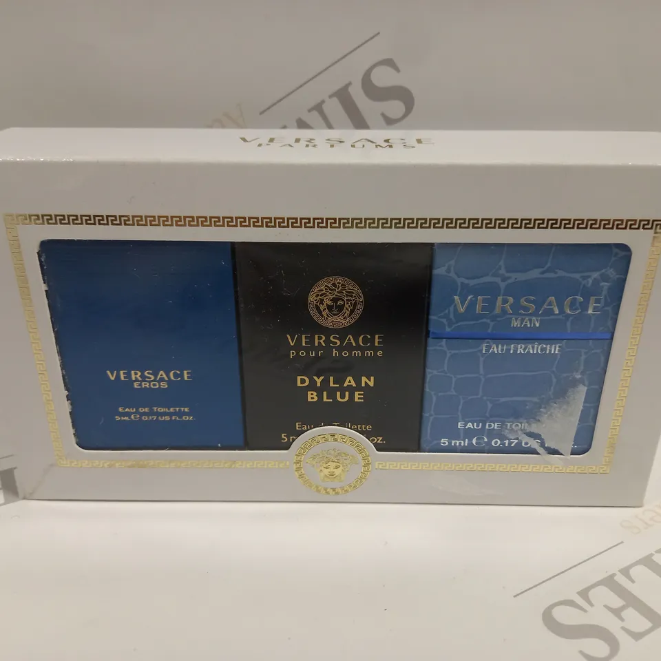 BOXED VERSACE MENS MINI 3PC SET 