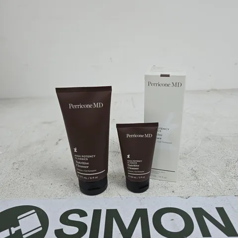 BOXED PERRICONE NUTRITIVE CLEANSER HOME & AWAY DUO