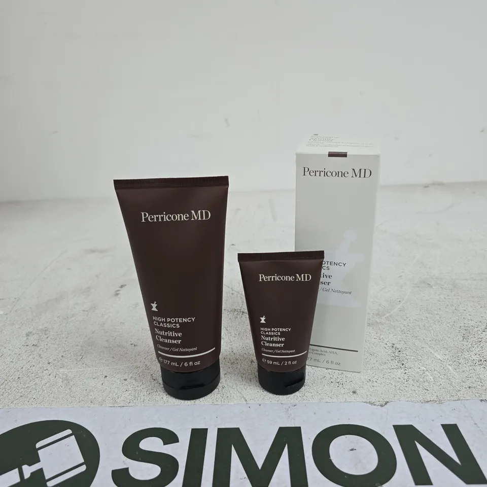 BOXED PERRICONE NUTRITIVE CLEANSER HOME & AWAY DUO
