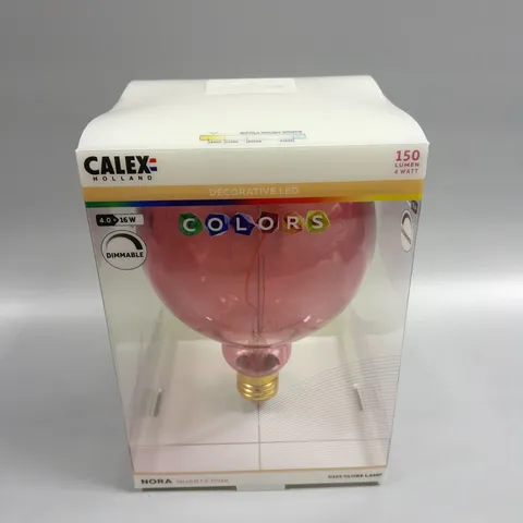3 X BOXED NORA G125 QUARTZ PINK LED LAMP 4W