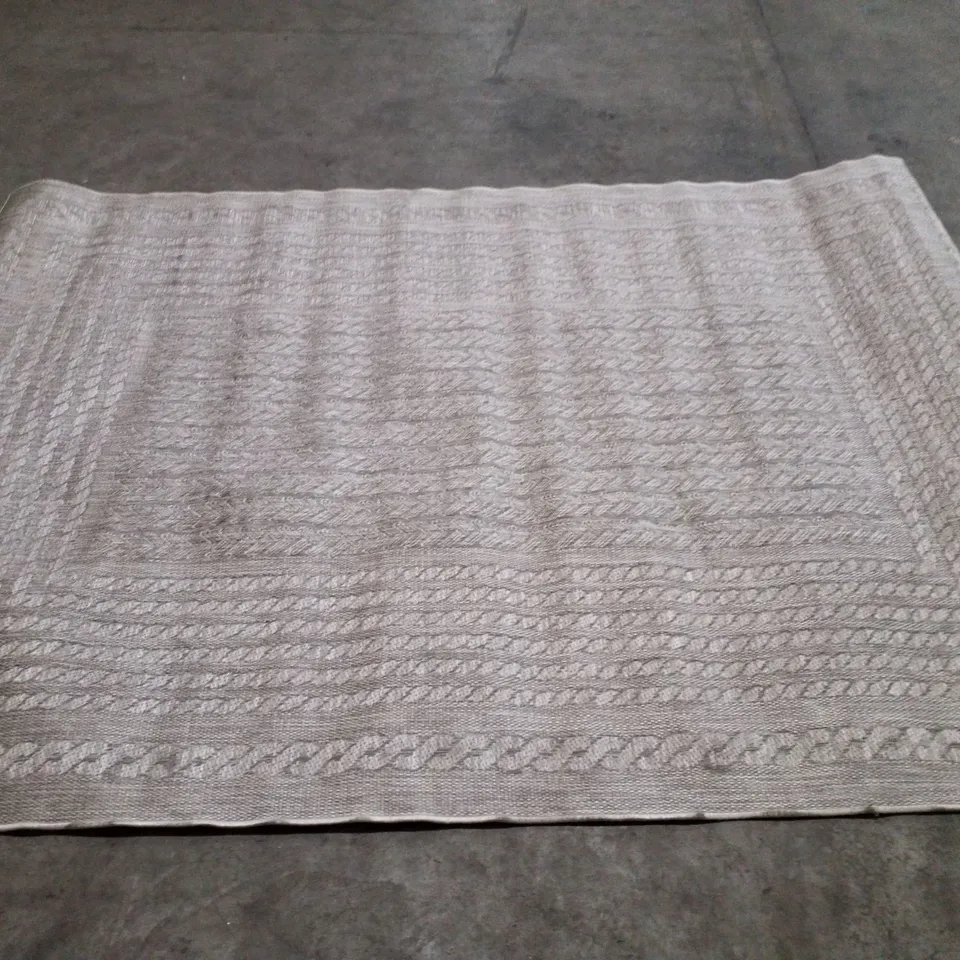 BRAND NEW PACO HOME LIEGE 390 IN CREAM - 200×290CM