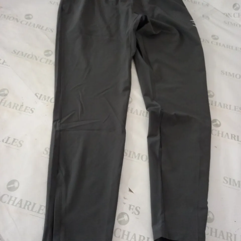 GYMSHARK TRACKSUIT BOTTOMS IN GREY - SMALL