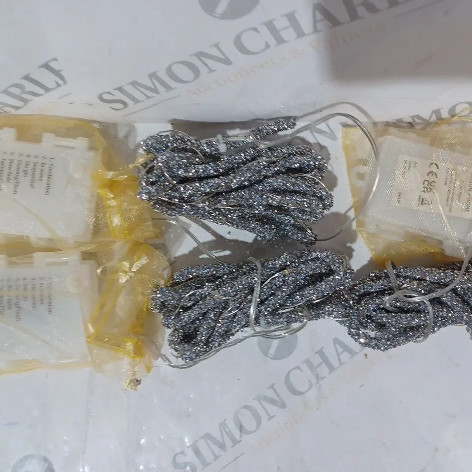 OUTLET ALISON CORK 2M INDOOR/OUTDOOR PRE-LIT GLITTER ROPE STRANDS