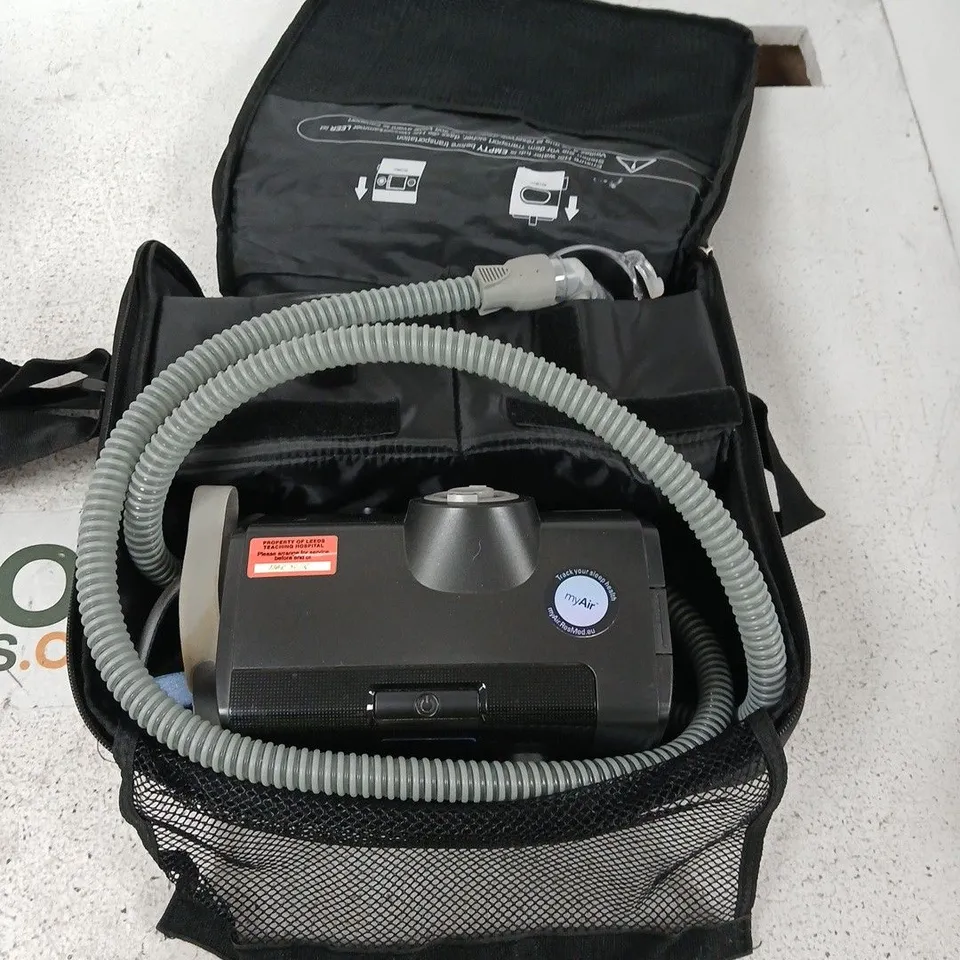 RESMED PORTABLE CPAP MACHINE (BAGGED) – WITH TUBING AND MASK