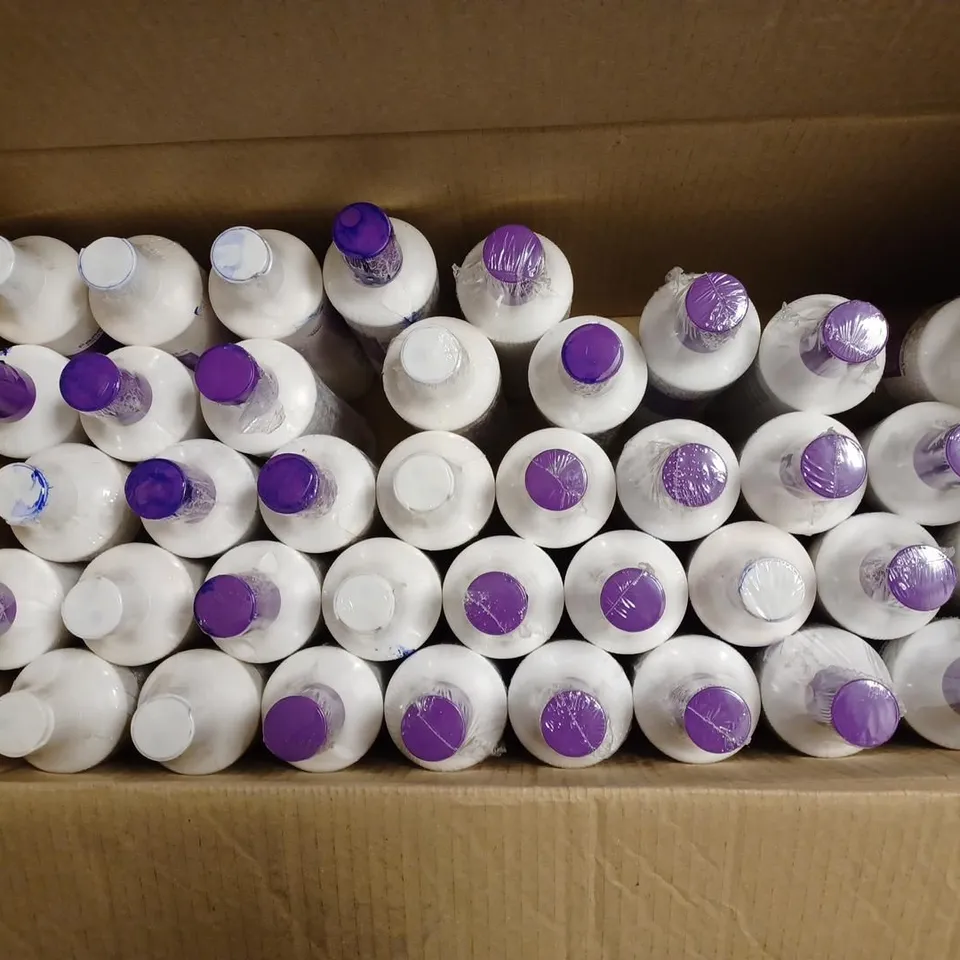 BOX OF APPROXIMATELY 40 FANOLO NO YELLOW SHAMPOO & NO YELLOW CARE SHAMPOO (40 x 350ml)