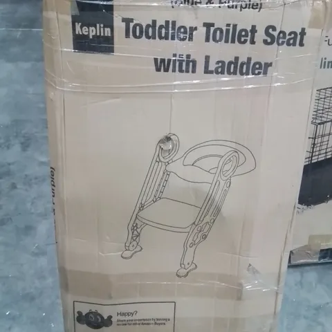 BOXED KEPLIN TODDLER TOILET SEAT WITH LADDER