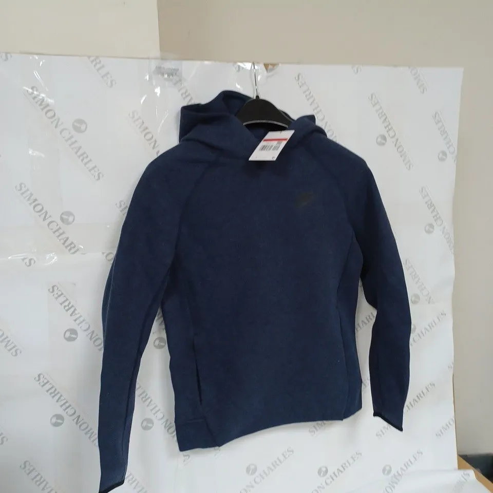 LARGE BOYS NIKE TECH FLEECE NAVY