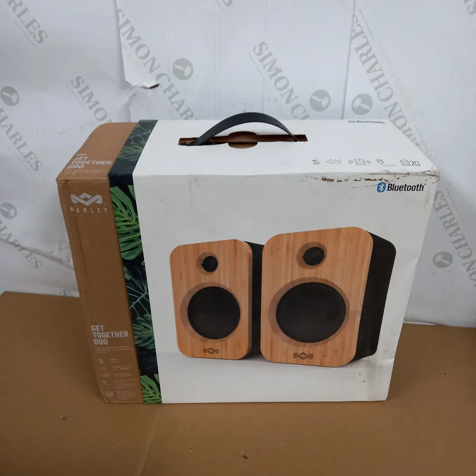 HOUSE OF MARLEY TRUE WIRELESS SPEAKERS